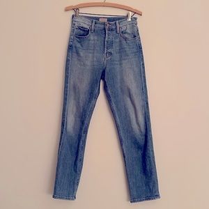 MOTHER The Tomcat Straight Leg  in World At My Feet, Size 25